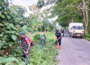 Gotong Royong Lintas Sektor, Jalan Vital Laren–Blimbing Lamongan Dirapikan