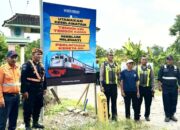 Antisipasi Laka Lantas, Satlantas Lamongan Perketat Edukasi di Perlintasan KA