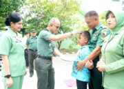 HUT ke-80 Persit KCK Lamongan, Kepedulian Nyata untuk Keluarga TNI