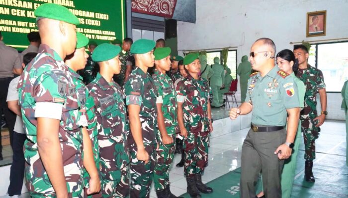 EKG hingga Donor Darah, Kodim Lamongan Buktikan Kepedulian