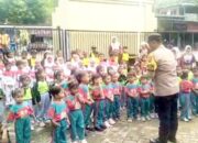 Tanamkan Disiplin Sejak Kecil, Polsek Trucuk Bojonegoro Edukasi Anak PAUD
