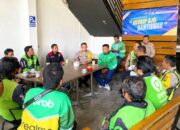 Dari Kopi ke Komitmen, Polantas Lamongan Ajak Ojol Tertib Berlalu Lintas