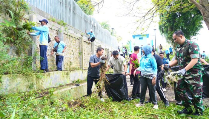 Forkopimda Kompak, Kerja Bakti Massal Warnai Bojonegoro