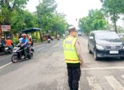 Jam Masuk Sekolah, Polisi Balen Bojonegoro Perketat  Pengaturan Lalu Lintas