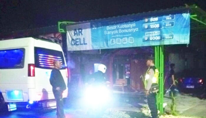 Cegah Kejahatan Saat Warga Istirahat, Polsek Sukosewu Bojonegoro Perketat Patroli