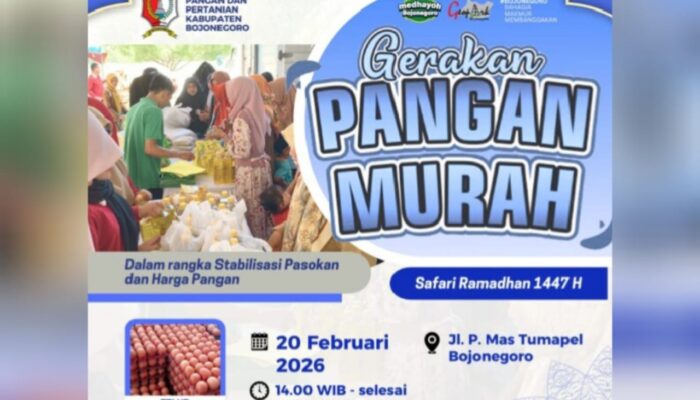 Sembako Murah di Bojonegoro, Cek Lokasi dan Daftar Harganya