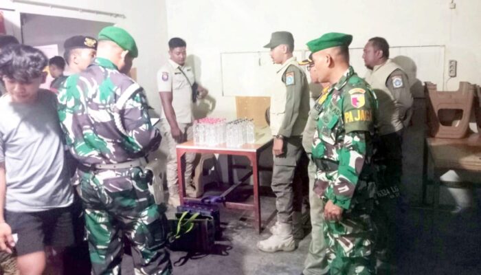 Demi Ramadan Tertib, Aparat Gabungan Lamongan Gelar Razia Besar-besaran