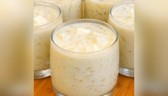 Cara Mudah Bikin Es Susu Kelapa Creamy ala Cafe