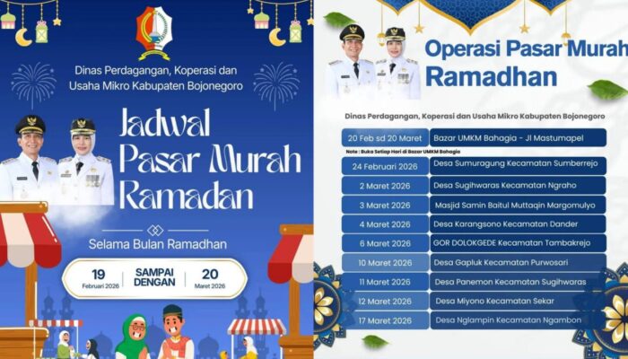Pasar Murah Ramadan Resmi Digelar, Warga Bojonegoro Jangan Sampai Ketinggalan