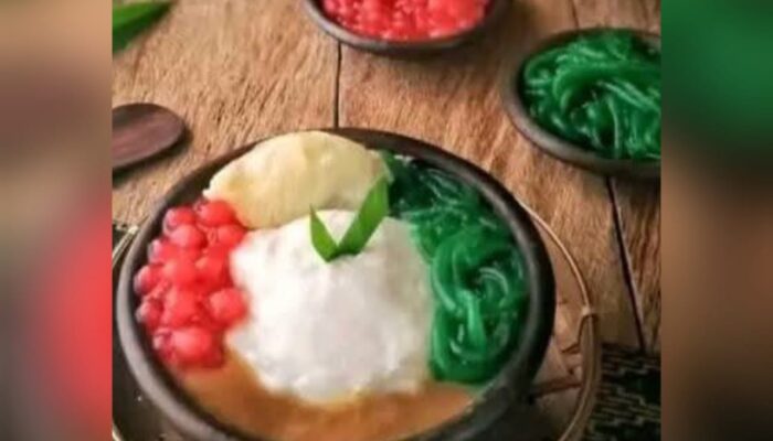 Pecinta Durian Wajib Coba, Resep Bubur Sumsum dengan Saus Melimpah
