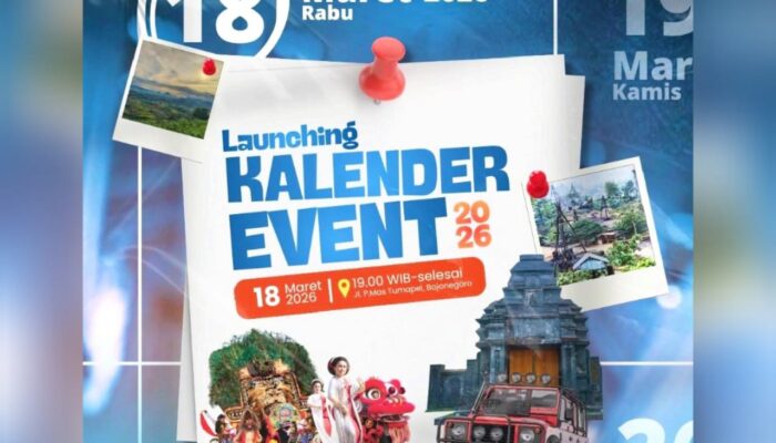 Jangan Lewatkan, Bojonegoro Umumkan Event Besar Sepanjang 2026