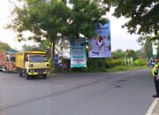 Antisipasi Lakalantas, Polisi Sugihwaras Kepung Titik Rawan di Bojonegoro Sejak Matahari Terbit