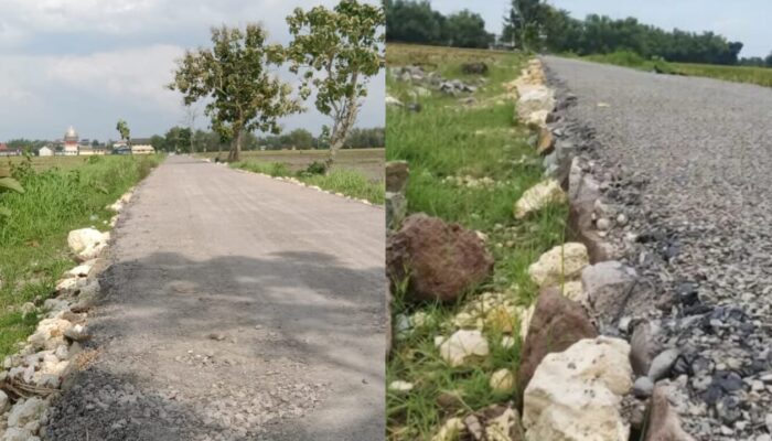 Proyek BKKD Jalan Margoagung Bojonegoro, Timlak dan Pemdes Bungkam Terkait Mutu Aspal