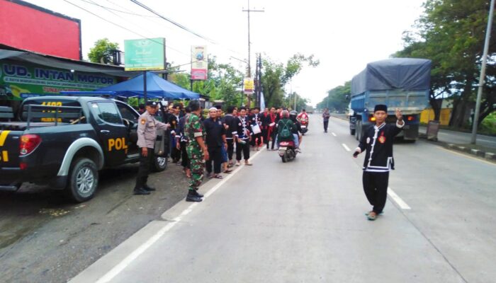 Bikin Salut, Saat Berbagai Perguruan Silat di Pucuk Lamongan Bersatu Berbagi Kebaikan Ramadan