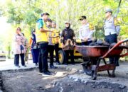Pastikan Pemudik Aman, Pemkab dan Polres Bojonegoro Percepat Perbaikan Jalan Nasional