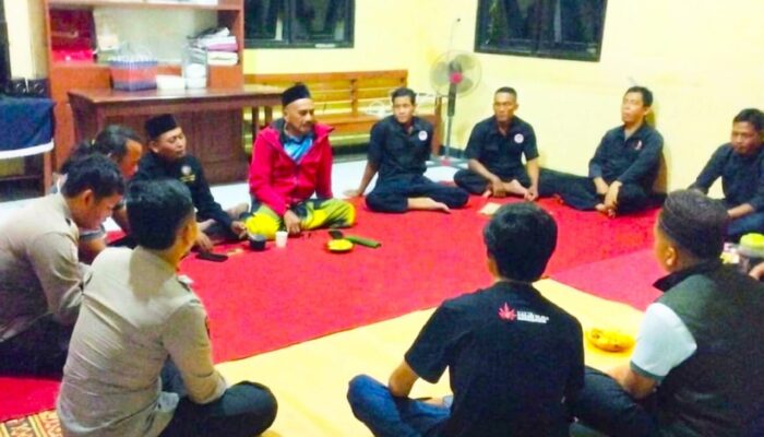 Kapolsek Sugihwaras Bojonegoro Ajak BKP Bersinergi Jaga Situasi Tetap Aman