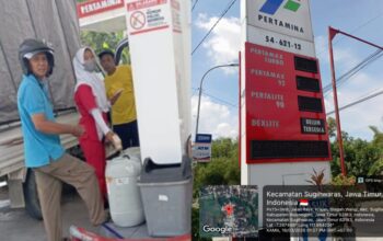 Warga Protes, Solar Subsidi di SPBU Sugihwaras Bojonegoro Habis, Diduga Dijual ke Pembeli Jerigen
