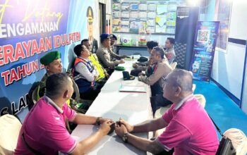 Petugas Gabungan Lamongan Siaga di WBL, Pastikan Liburan Aman dan Nyaman