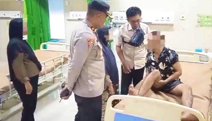Polisi Babat Lamongan Utamakan Kemanusiaan, Pelaku ODGJ Dikirim ke RSJ Menur