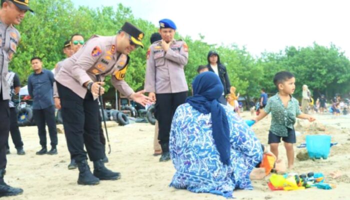 Libur Idul Fitri 2026, Polisi Siaga Penuh di Destinasi Wisata Air Gresik