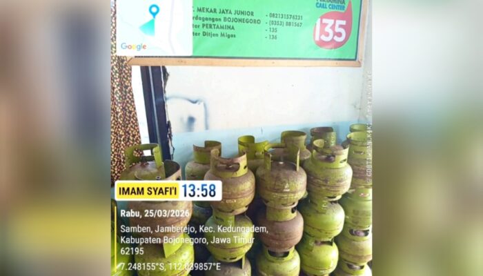 Sempat Ramai Isu Langka, Pertamina Pastikan LPG 3 Kg di Bojonegoro Tetap Tersedia
