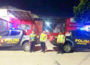 Rawan Kejahatan, Polisi Perketat Patroli di Jalur Perbatasan Kanor-Sumberrejo Bojonegoro