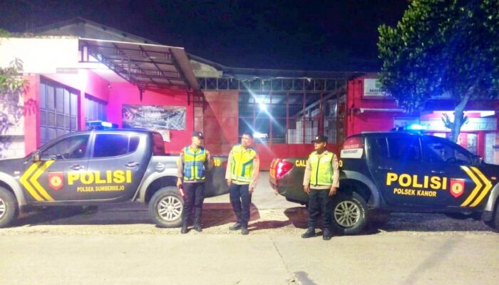 Rawan Kejahatan, Polisi Perketat Patroli di Jalur Perbatasan Kanor-Sumberrejo Bojonegoro