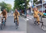 Wakil Bupati Bojonegoro Gowes ke Kantor, Gerakan Hemat BBM dan Lawan Polusi