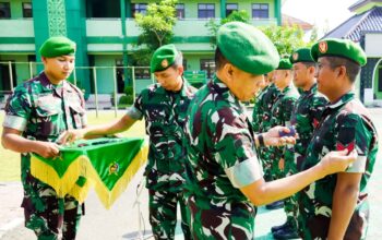 Puluhan Prajurit Kodim Bojonegoro Naik Pangkat, Ini Syarat dan Maknanya