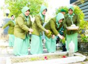 Persit KCK Kodim Bojonegoro Ziarah ke TMP, Kobarkan Semangat Nasionalisme