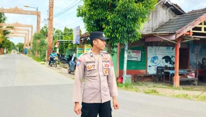 Polisi Bubulan Bojonegoro Hadir di Tengah Warga, Lalu Lintas Lebih Tertib