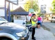 Padat Pagi Hari, Polisi Temayang Bojonegoro Hadir Bikin Lalu Lintas Lebih Lancar