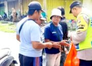 Polsek Purwosari Bojonegoro Sasar Pemulung hingga Ojol dalam Aksi Sosial