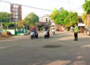 Jalur Tambahrejo Tak Lagi Semrawut, Polisi Kanor Bojonegoro Aktif Turun ke Jalan