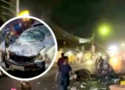 Breaking News, Mobil Lepas Kendali di Garut, Satu Nyawa Melayang