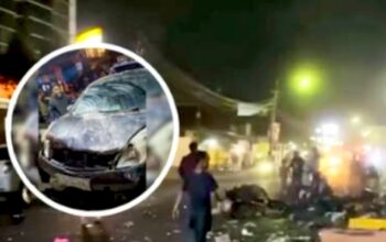 Breaking News, Mobil Lepas Kendali di Garut, Satu Nyawa Melayang