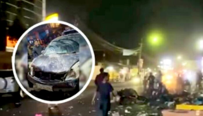 Breaking News, Mobil Lepas Kendali di Garut, Satu Nyawa Melayang