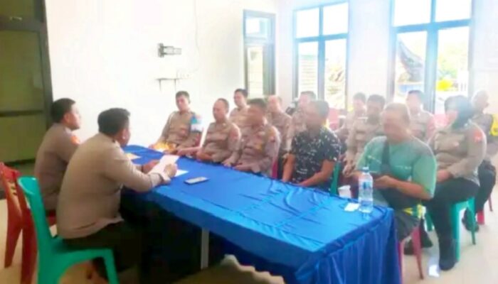 Pelayanan Jadi Prioritas, Kapolsek Kalitidu Bojonegoro Ingatkan Respon Cepat