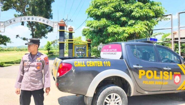 Warga Bubulan Bojonegoro Lebih Tenang, Patroli Siang Polisi Ditingkatkan