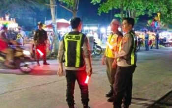 Polisi Balen Bojonegoro Beri Pengamanan Sholawatan, Situasi Kondusif