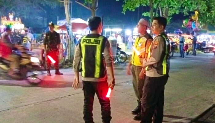 Polisi Balen Bojonegoro Beri Pengamanan Sholawatan, Situasi Kondusif