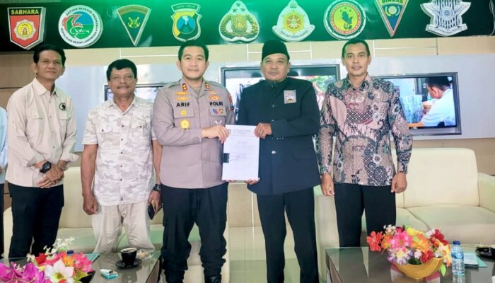 Silaturahmi ke Kapolres, PSHT Lamongan Perkuat Legalitas dan Persatuan