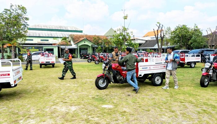 TNI Lamongan Kawal Armada Desa, 92 Kendaraan Siap Dongkrak Ekonomi Rakyat