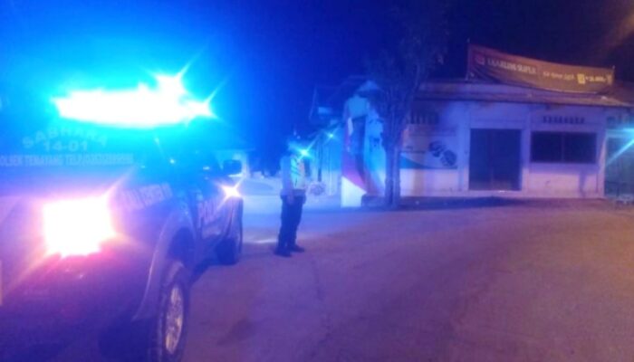 Polsek Temayang Bojonegoro Gencarkan Patroli Dialogis, Warga Diminta Tetap Waspada