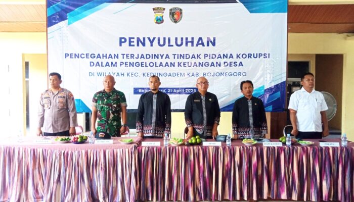 Satreskrim Polres Bojonegoro Bongkar Cara Cegah Korupsi Dana Desa di Kedungadem