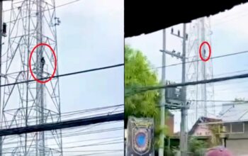 Diduga Putus Cinta, Pemuda Asal Sleman Nekat Panjat Tower di Sidoarjo