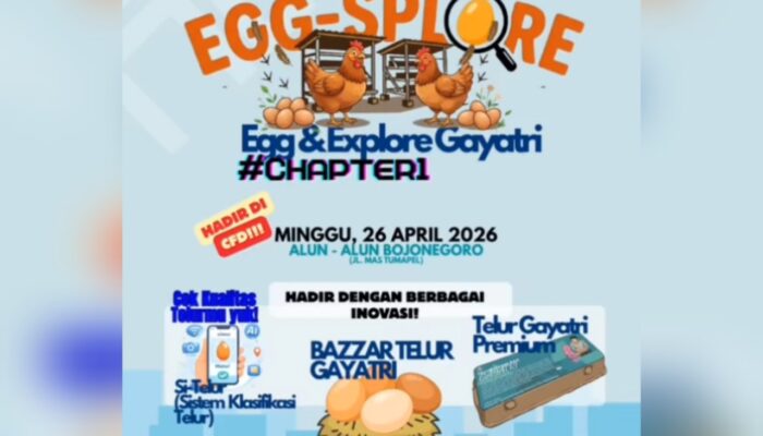 CFD Bojonegoro Minggu 26 April: Egg-Splore Hadirkan Telur Segar, Murah dan Berkualitas