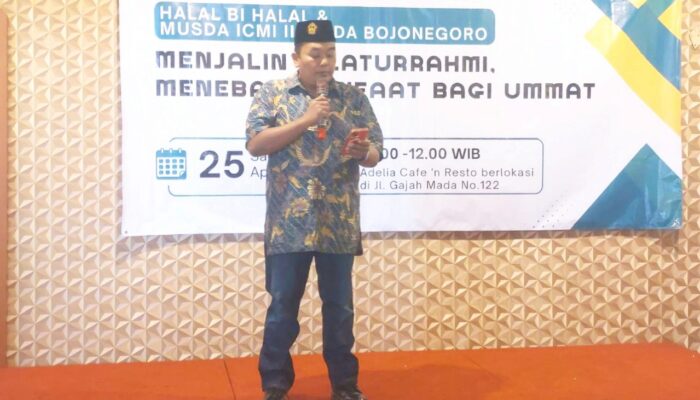 Arief Januwarso Pimpin ICMI Bojonegoro, Siap Gas Program Strategis