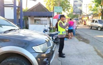 Lalu Lintas Pagi Lebih Lancar, Ini Peran Personel Polsek Temayang Bojonegoro