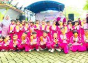 Lomba Hias Topi Anak TK di Kecamatan Kedungadem Bojonegoro Banjir Keseruan